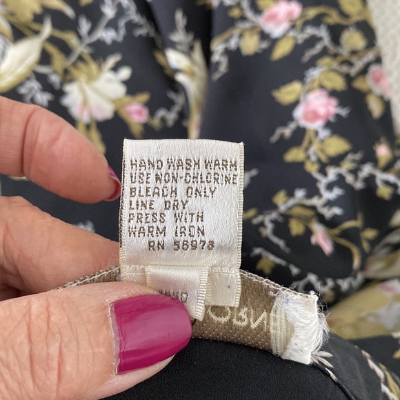 Vintage 90’s Casual Corner maxi flowers skirt - Picture 14 of 17